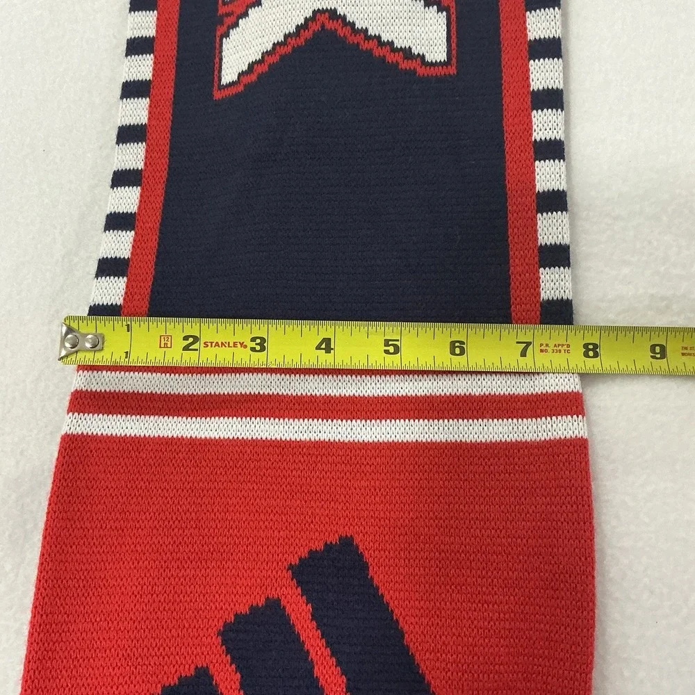 Adidas New York MLS Red Bull New York City FC Soccer Scarf-Red White Blue USA